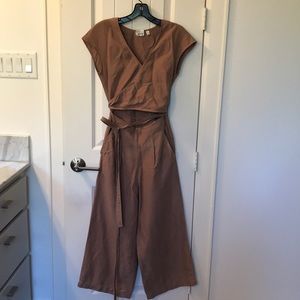 Wilfred Cutout Romper from Aritzia